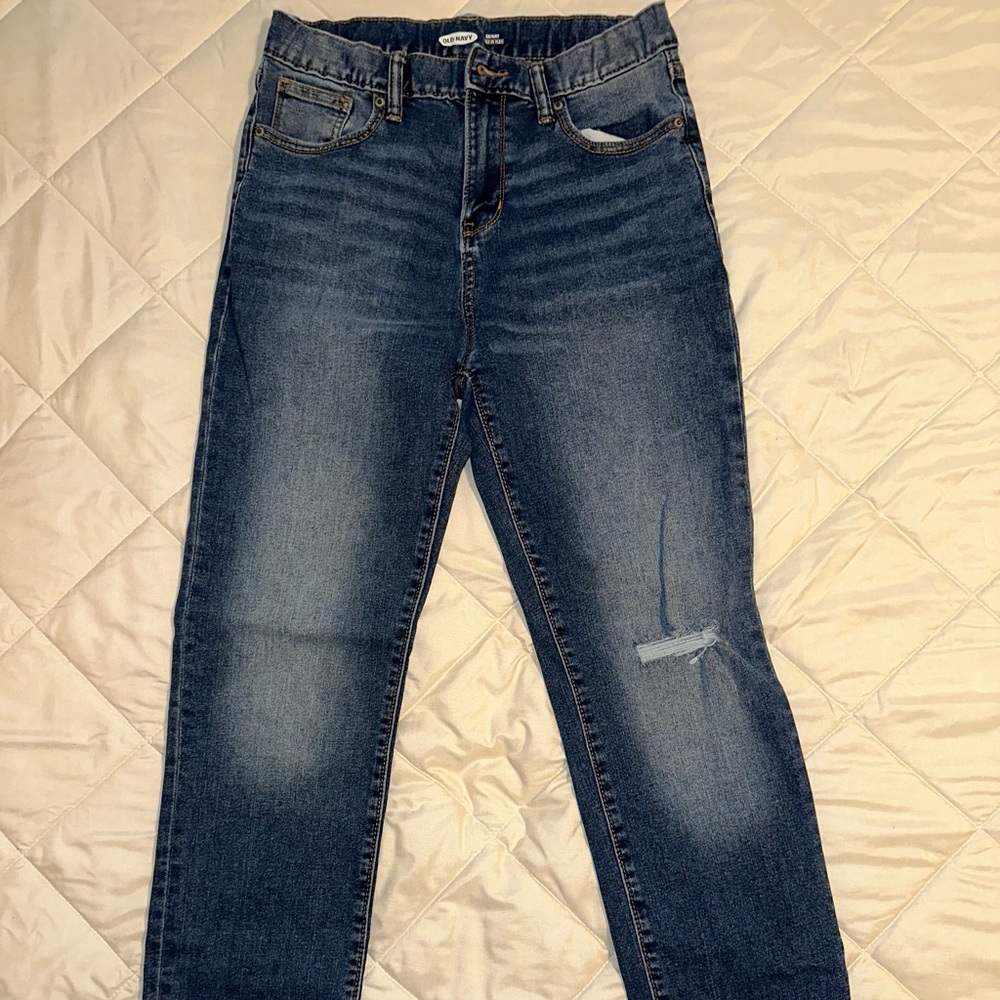 2 Pairs of Boys Size 18 Old Navy Jeans